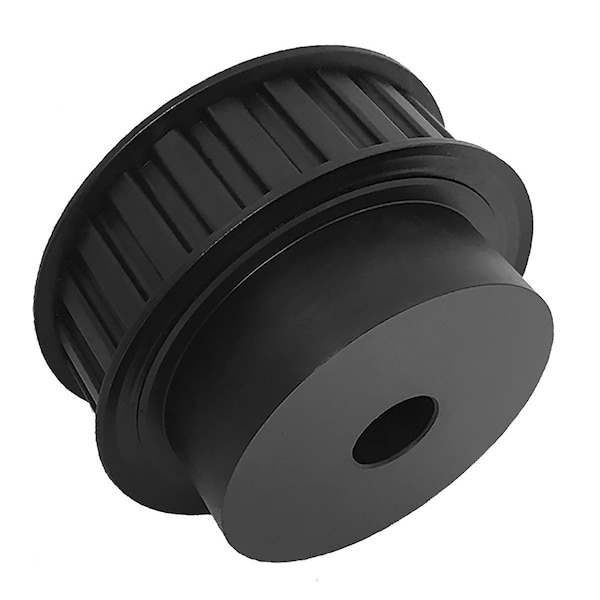 24H100-6FS8, Timing Pulley, Steel, Black Oxide,